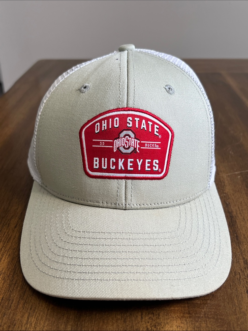 Ohio State Buckeyes Snapback Adult Cap With Red Patch Fan Favorite